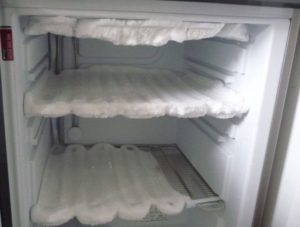 Ледяная шуба в морозильной камере