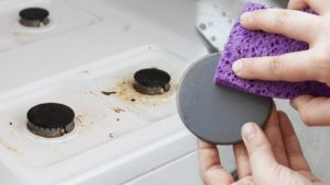 как отмыть конфорки газовой плиты