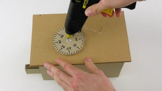 изготовление сейфа из картона