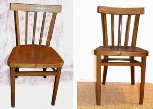 Как обновить деревянный стул 