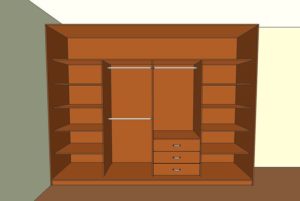 Особенности конструкции шкафа-купе