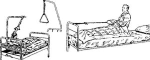 Составление чертежа для кровати для лежачих больных