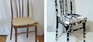Восстановление сиденья стула