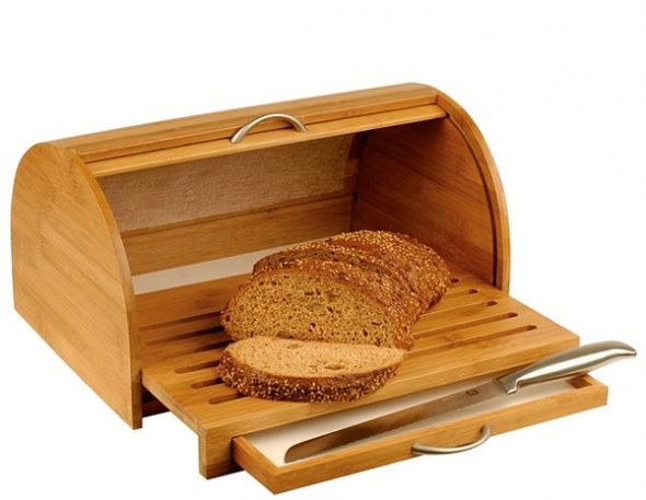 деревянная хлебница