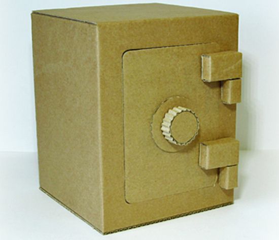 Как сделать сейф из картона? / How to Make Safe from Cardboard?
