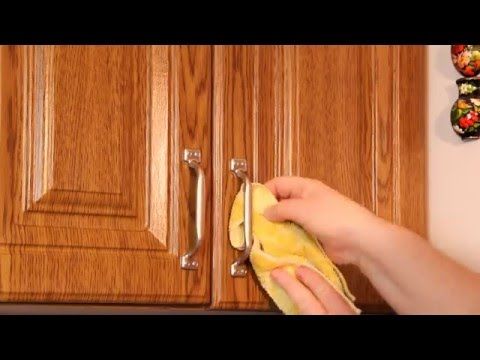 Как отмыть кухонный гарнитур от жира