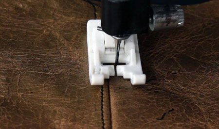 Как шить кожу на швейной машинке