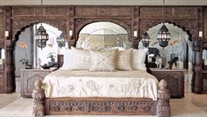 Спальня в марокканском стиле.