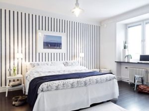 дизайн спальни в скандинавском стиле
