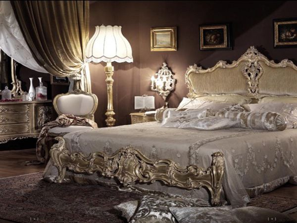 спальня в стиле барокко