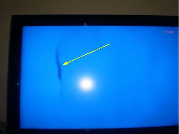 Телевизор Появилась Синяя Вертикальная Полоса