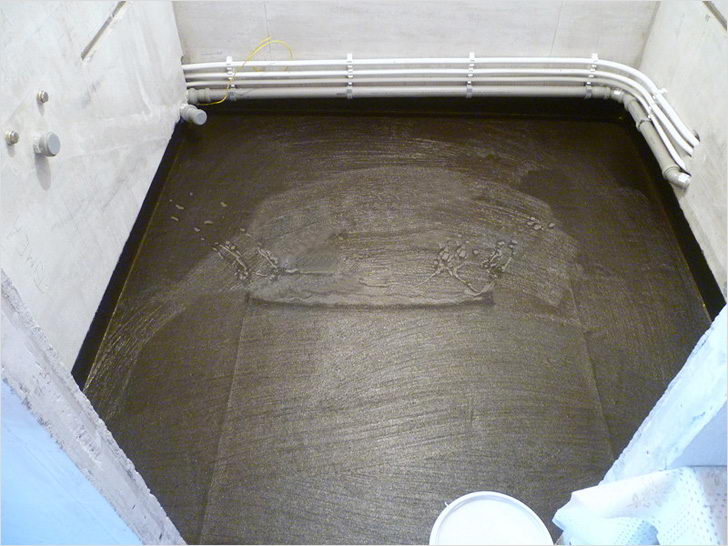 Гидроизоляция пола в ванной под плитку: что такое гидроизоляция, виды