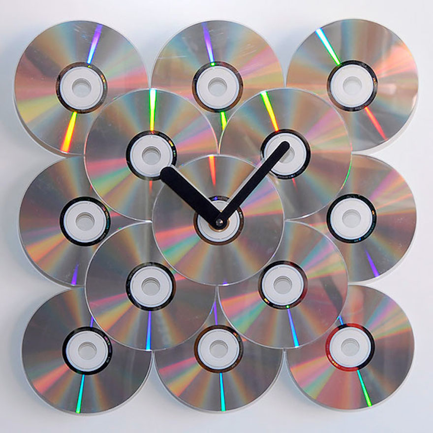 Сделано из компакт дисков. Изделия из компакт дисков. Панно из дисков. Стена из дисков. Декор из CD дисков.