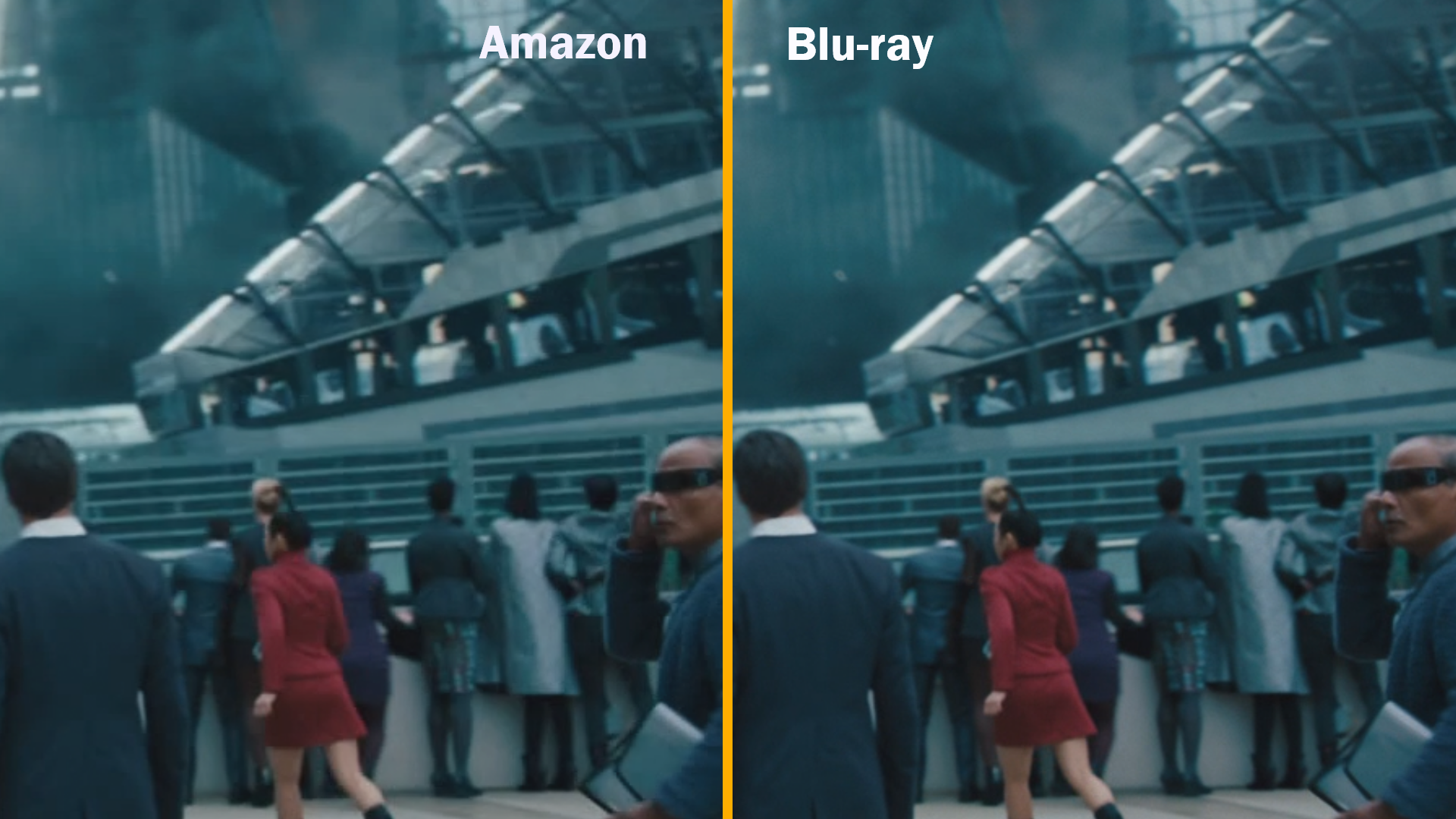 Разница фильмов blu-ray на телевизоре