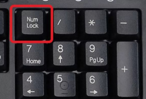 Num Lock на клавиатуре