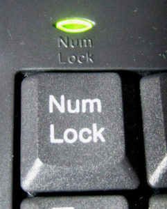 Значение ключей Num Lock