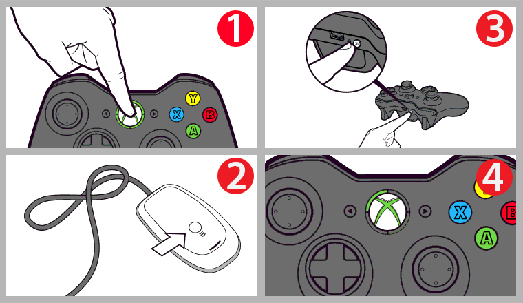 Как подключить джойстик к Xbox 360