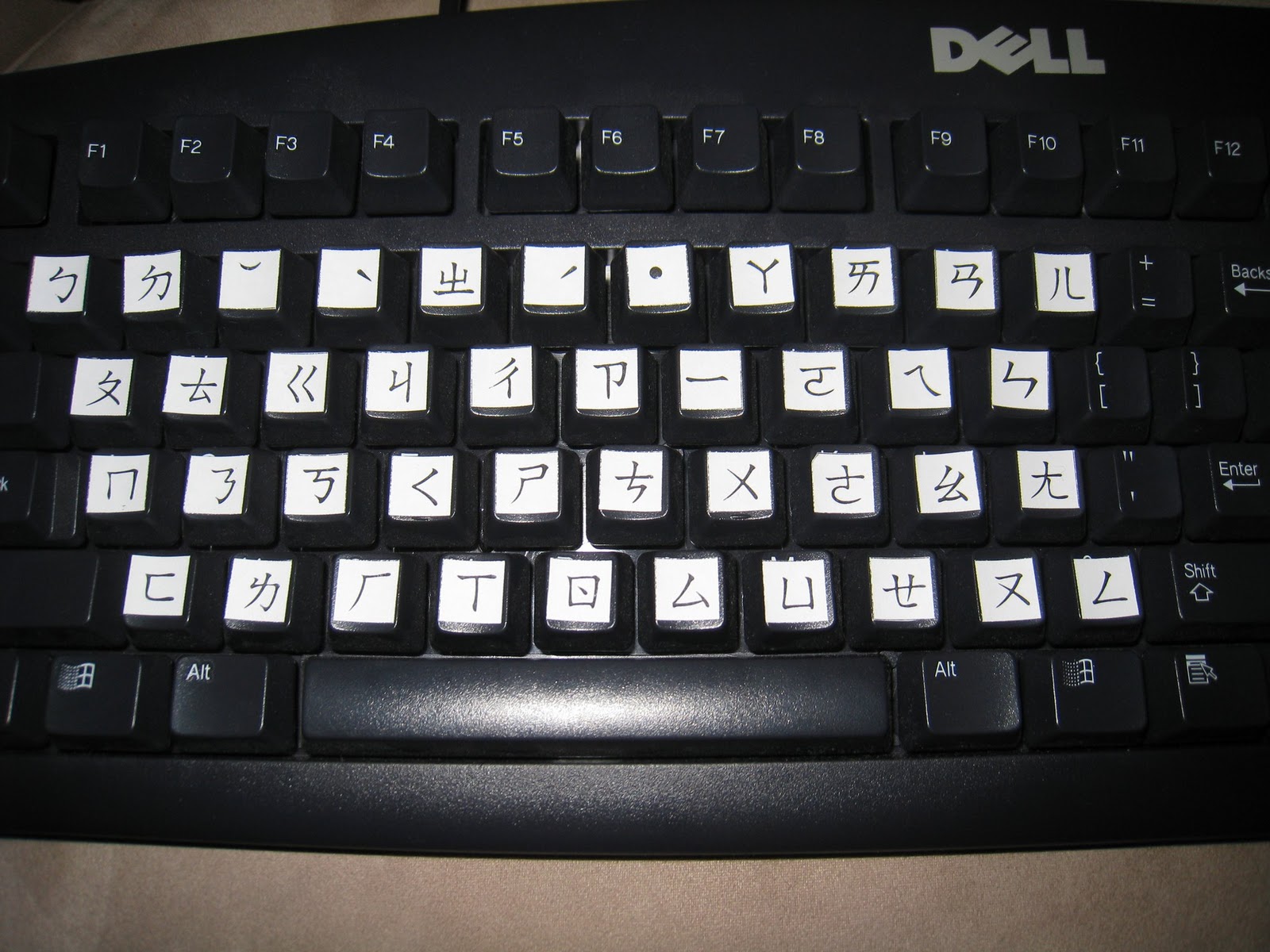 китайская раскладка клавиатуры