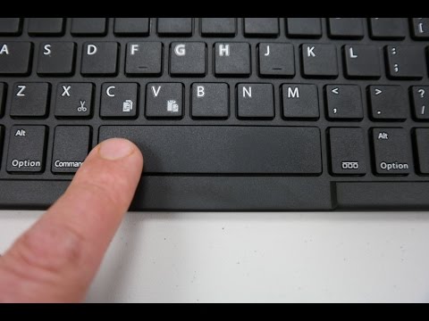 Почему клавиша пробела самая большая