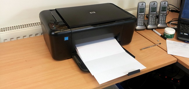 Печать принтера