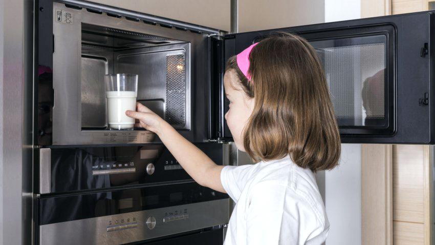 микроволновая печь и детское питание