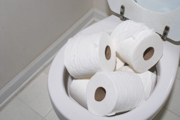 Можно ли бросать в туалет туалетную бумагу