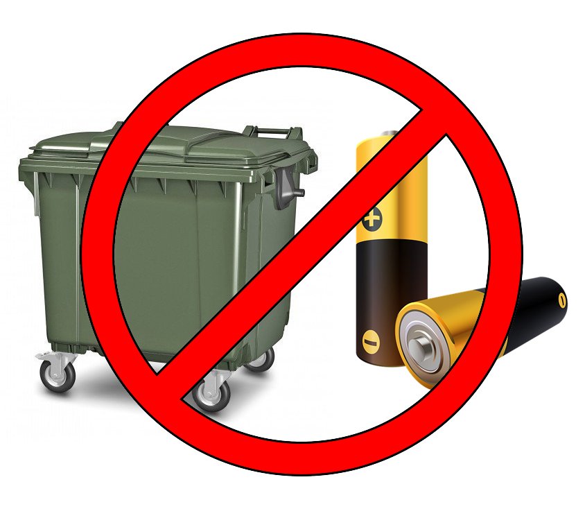 Почему батарейки нельзя выбрасывать в мусор