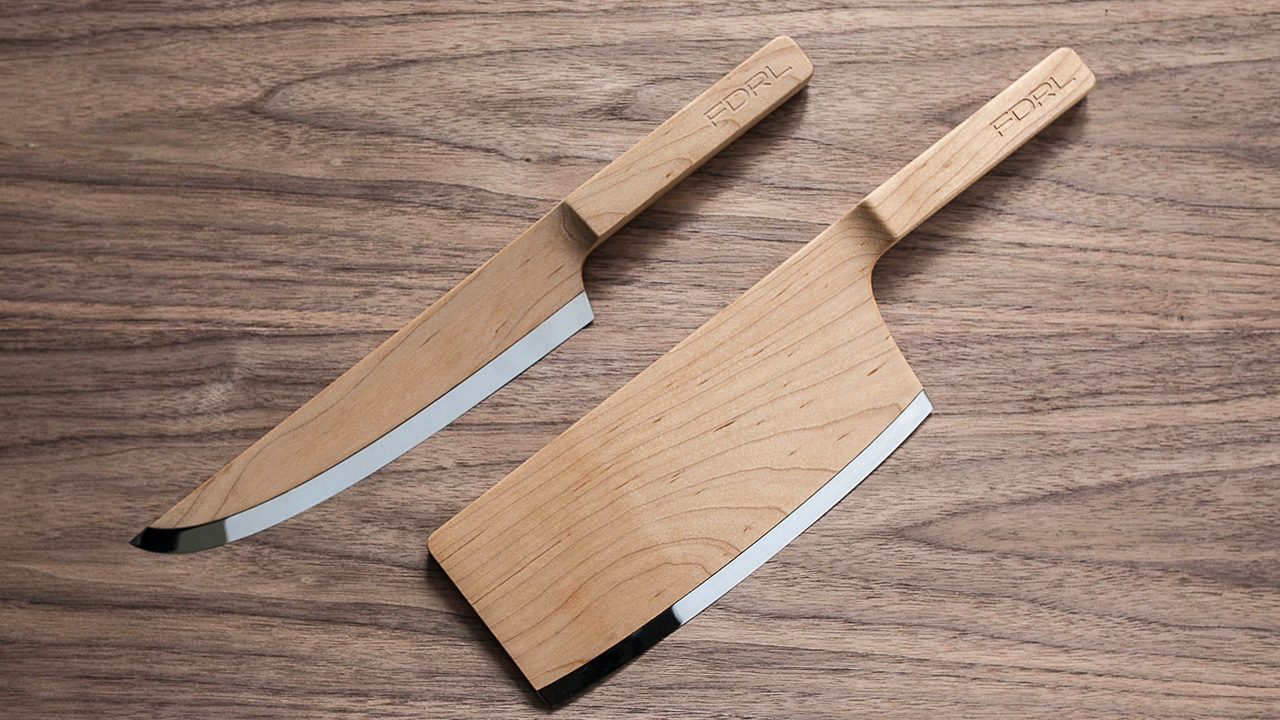 Заглавная - деревянный нож