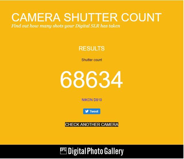 программа camera shutter count