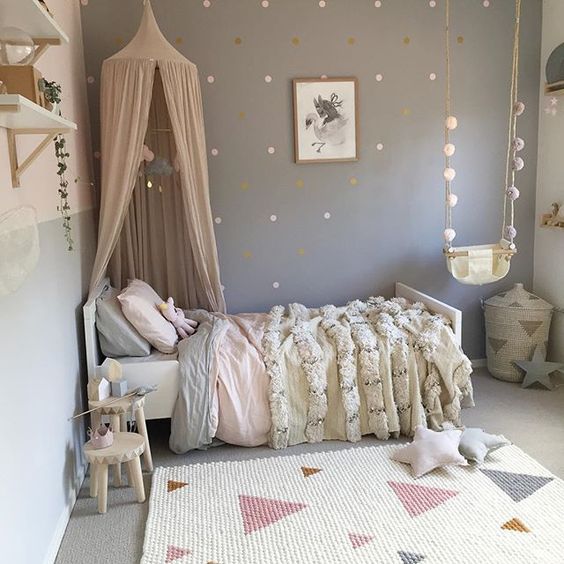 Детская спальня в стиле шебби шик
