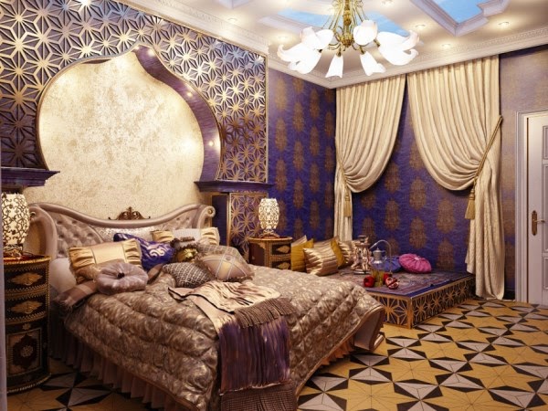 арабский дизайн комнаты