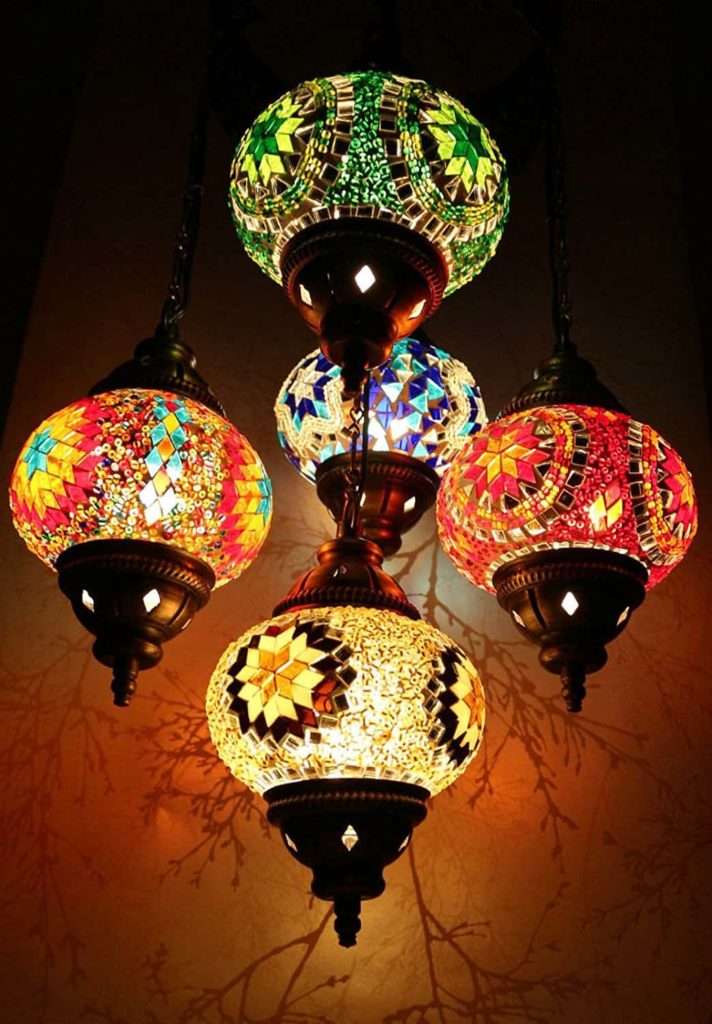 Светильники в марокканском стиле.