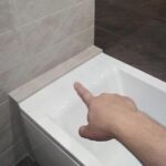 Как сделать примыкание ванны к стене